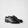 Zapatos con cordones de piel cepillada