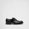 Zapatos con cordones de piel cepillada