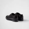 Zapatos con cordones de piel cepillada