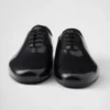 Zapatos con cordones de piel cepillada