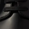 Zapatos con cordones de piel cepillada
