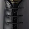 Zapatos con cordones de piel cepillada