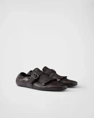 Zapatos con hebilla y flecos Shuffle
