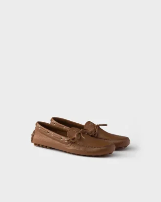 Zapatos de conducir de piel
