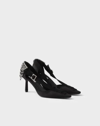 Zapatos de lona con cristales