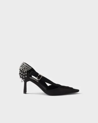 Zapatos de lona con cristales
