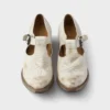 Zapatos de piel envejecida con hebilla Zapatos de piel envejecida con hebilla