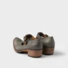 Zapatos de piel envejecida con hebilla Zapatos de piel envejecida con hebilla