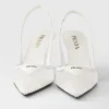 Zapatos de salón con talón abierto de malla Zapatos de salón con talón abierto de malla