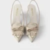 Zapatos de salón con talón abierto de piel Zapatos de salón con talón abierto de piel