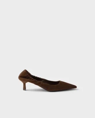 Zapatos de salón de ante
