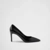 Zapatos de salón de charol Saffiano Zapatos de salón de charol Saffiano