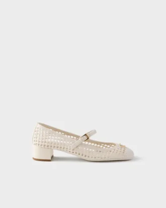 Zapatos de salón de ganchillo