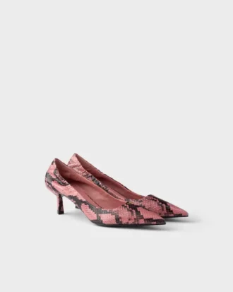 Zapatos de salón de piel Ayers estampada Zapatos de salón de piel Ayers estampada