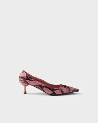 Zapatos de salón de piel Ayers estampada Zapatos de salón de piel Ayers estampada