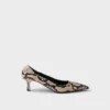 Zapatos de salón de piel Ayers estampada Zapatos de salón de piel Ayers estampada