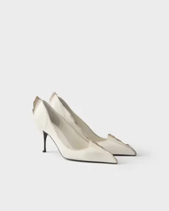 Zapatos de salón de piel envejecida