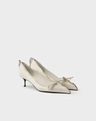 Zapatos de salón de piel envejecida