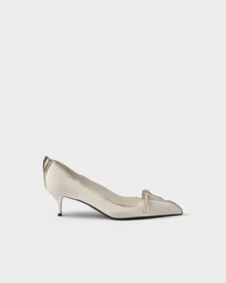 Zapatos de salón de piel envejecida
