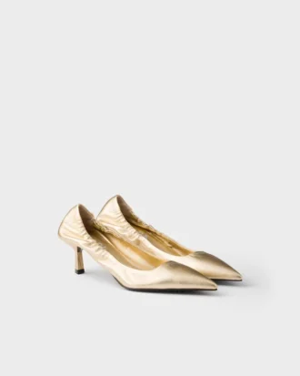 Zapatos de salón de piel napa Mordora