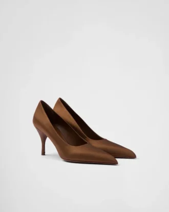 Zapatos de salón de satén