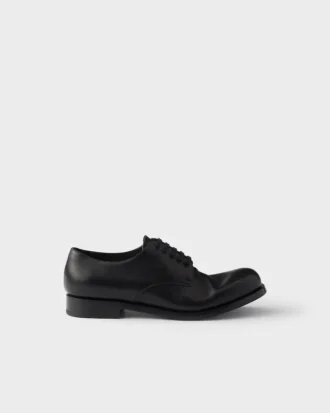 zapatos derby con cordones de cuero envejecido 2 330x413 - Zapatos Derby con cordones de cuero envejecido