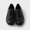Zapatos Derby con cordones de cuero envejecido Zapatos Derby con cordones de cuero envejecido