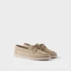 Zapatos náuticos de ante con cordones Zapatos náuticos de ante con cordones