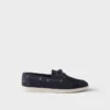 Zapatos náuticos de ante con cordones Zapatos náuticos de ante con cordones