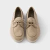 Zapatos náuticos de ante con cordones Zapatos náuticos de ante con cordones