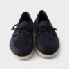 Zapatos náuticos de ante con cordones Zapatos náuticos de ante con cordones