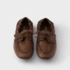 Zapatos náuticos Shuffle de piel envejecida Zapatos náuticos Shuffle de piel envejecida
