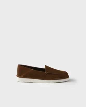 Zapatos sin cordones de ante Zapatos sin cordones de ante